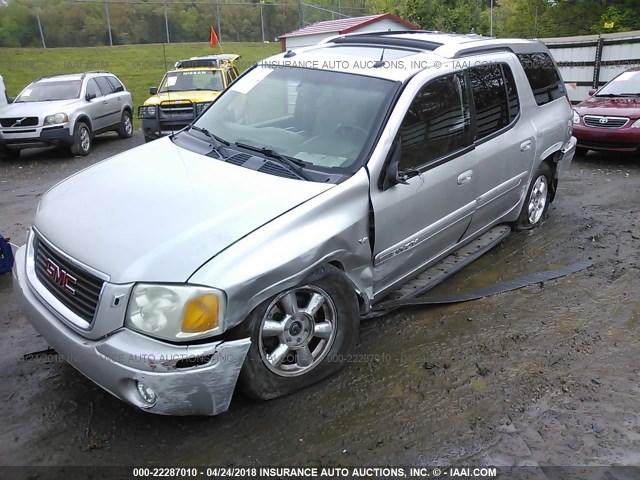 1GKET12P446171340 - 2004 GMC ENVOY XUV SILVER photo 6