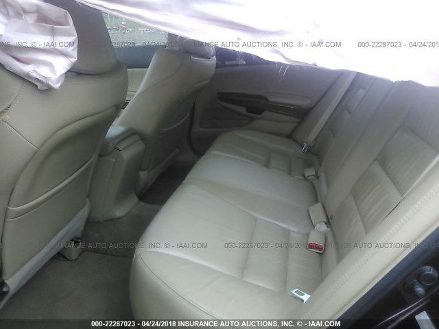 1HGCP26809A039875 - 2009 HONDA ACCORD EXL MAROON photo 8