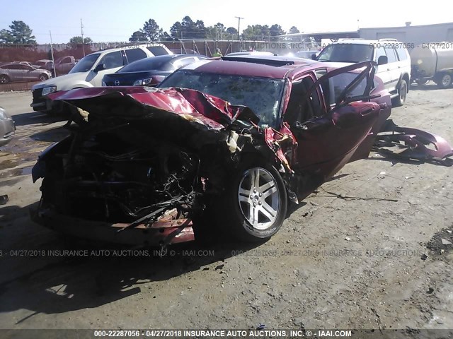 2B3KA53H87H687143 - 2007 DODGE CHARGER R/T RED photo 2