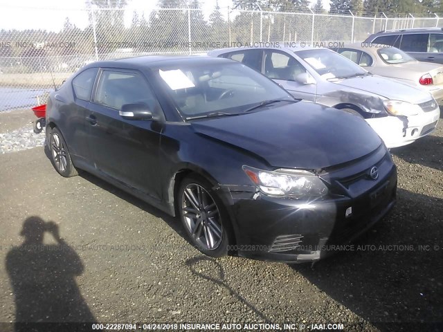 JTKJF5C78D3058914 - 2013 TOYOTA SCION TC 黑色 照片 1
