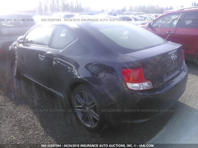 JTKJF5C78D3058914 - 2013 TOYOTA SCION TC 黑色 照片 3