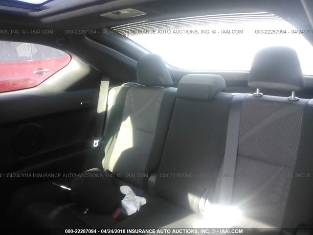 JTKJF5C78D3058914 - 2013 TOYOTA SCION TC 黑色 照片 8