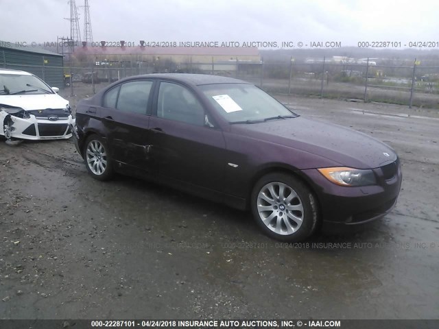 WBAVC93518K042778 - 2008 BMW 328 XI BURGUNDY photo 1