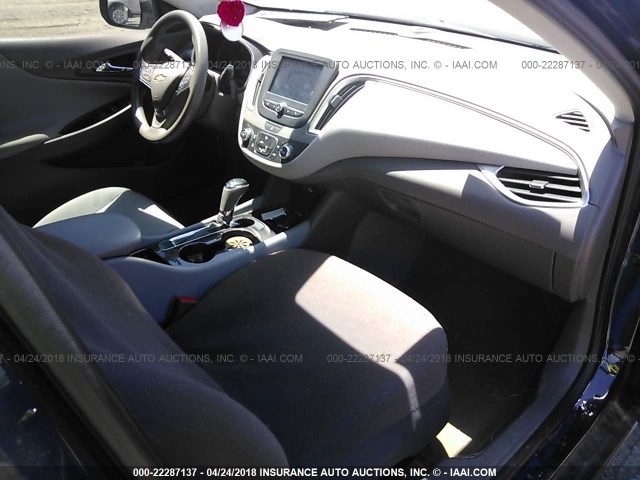 1G1ZB5ST0GF258170 - 2016 CHEVROLET MALIBU LS BLUE photo 5