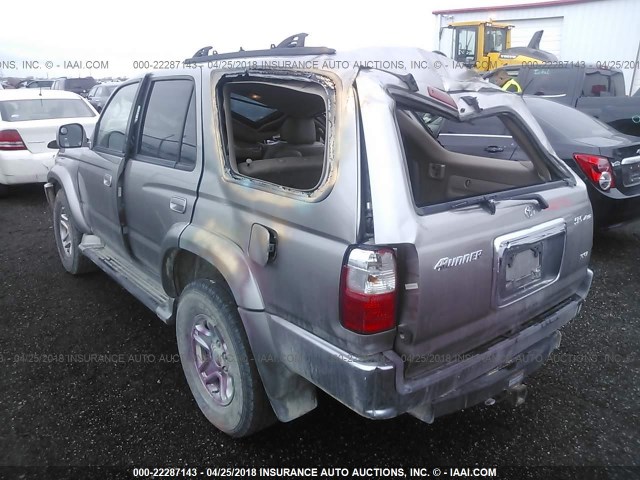 JT3HN86R020362104 - 2002 TOYOTA 4RUNNER SR5 SILVER photo 3