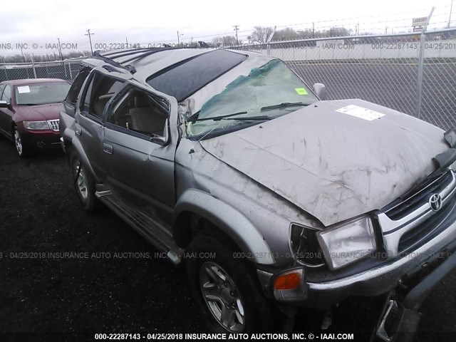 JT3HN86R020362104 - 2002 TOYOTA 4RUNNER SR5 SILVER photo 6