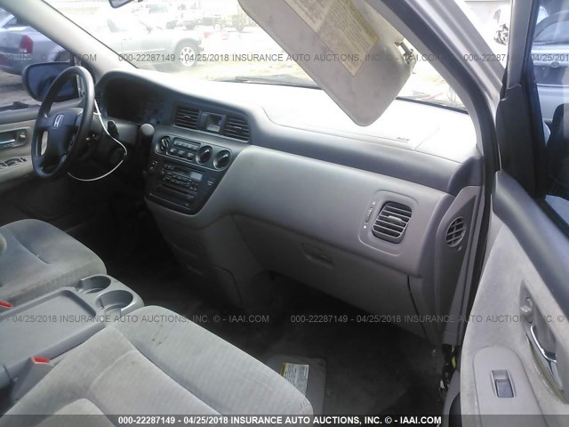 5FNRL18583B118145 - 2003 HONDA ODYSSEY LX SILVER photo 5