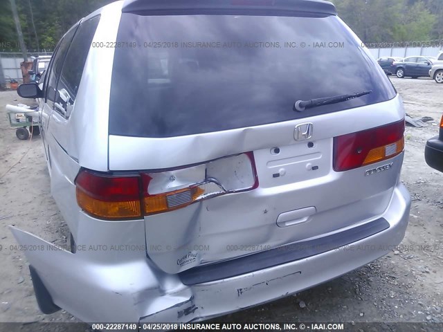 5FNRL18583B118145 - 2003 HONDA ODYSSEY LX SILVER photo 6