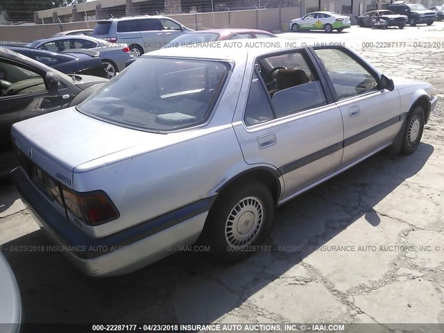 JHMBA7441GC029445 - 1986 HONDA ACCORD LXI SILVER photo 4