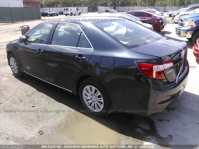 4T4BF1FK5DR279953 - 2013 TOYOTA CAMRY L/SE/LE/XLE 黑色 照片 3