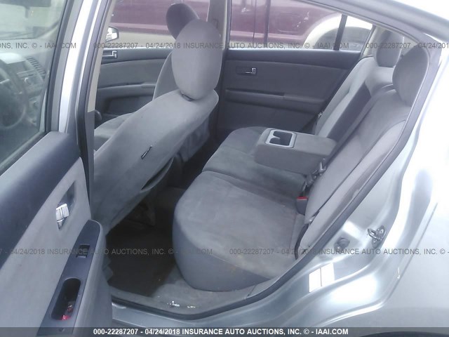 3N1AB61E99L656423 - 2009 NISSAN SENTRA 2.0/2.0S/2.0SL GRAY photo 8