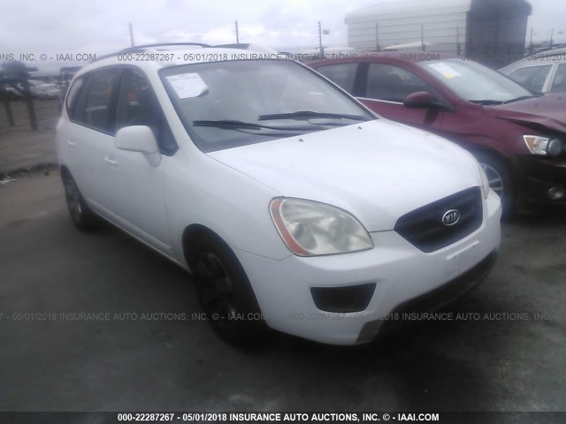 KNAFG525377088567 - 2007 KIA RONDO LX/EX WHITE photo 1