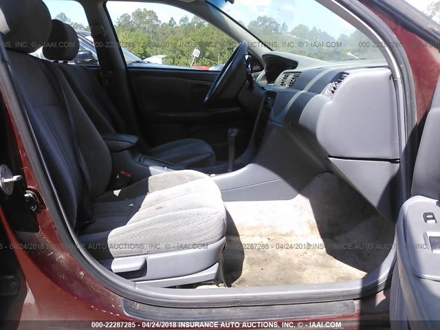 4T1BG22K5YU638680 - 2000 TOYOTA CAMRY CE/LE/XLE 红色 照片 5