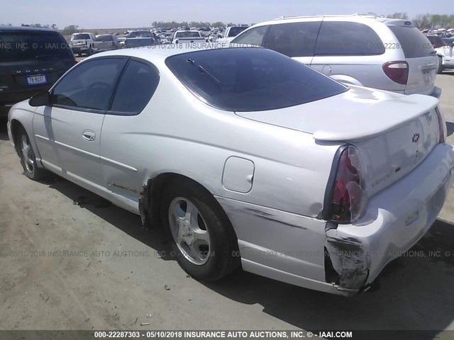2G1WX12K439319933 - 2003 CHEVROLET MONTE CARLO SS თეთრი ფოტო 6