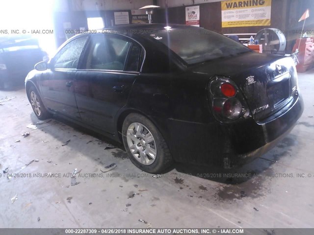 1N4AL11D06C176692 - 2006 NISSAN ALTIMA S/SL BLACK photo 3