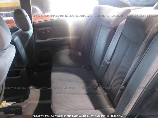 1N4AL11D06C176692 - 2006 NISSAN ALTIMA S/SL BLACK photo 8