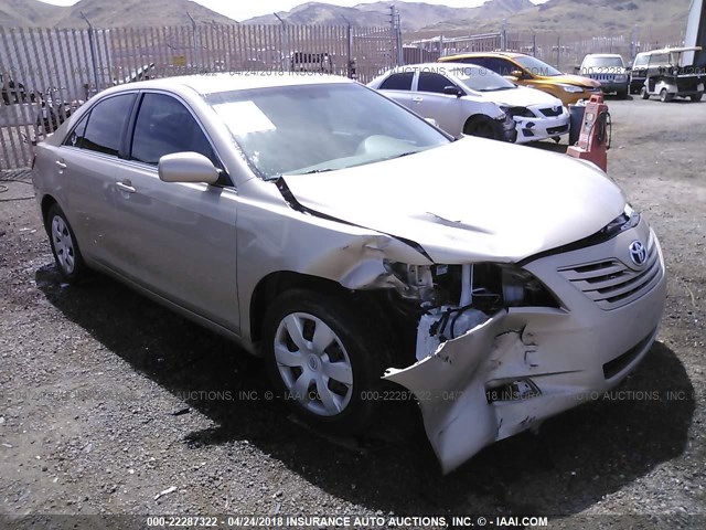 4T1BE46K27U003068 - 2007 TOYOTA CAMRY NEW GENERAT CE/LE/XLE/SE GOLD photo 1