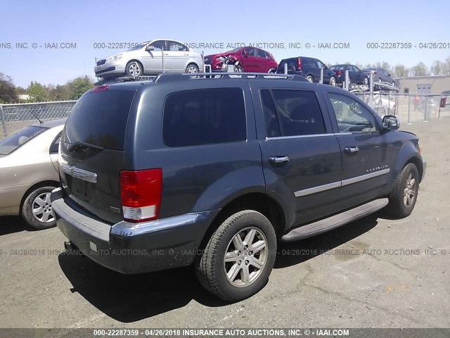 1A8HW58P17F505383 - 2007 CHRYSLER ASPEN LIMITED GRAY photo 4