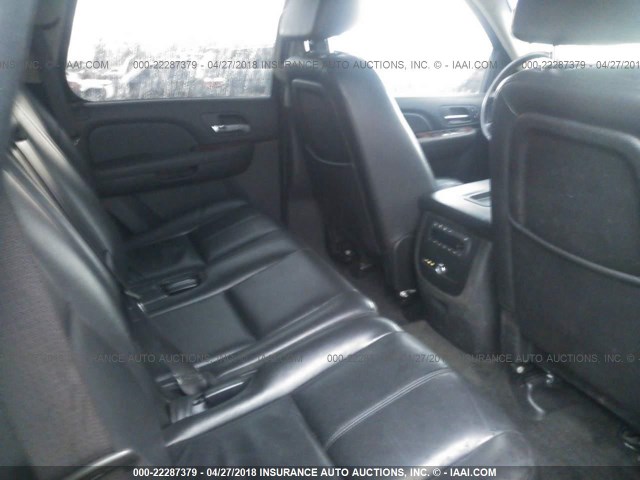 1GNFK13068J216955 - 2008 CHEVROLET TAHOE K1500 BLACK photo 8