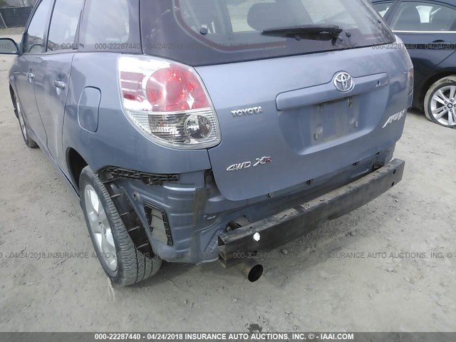 2T1LR32E75C408523 - 2005 TOYOTA COROLLA MATRIX XR Light Blue photo 6