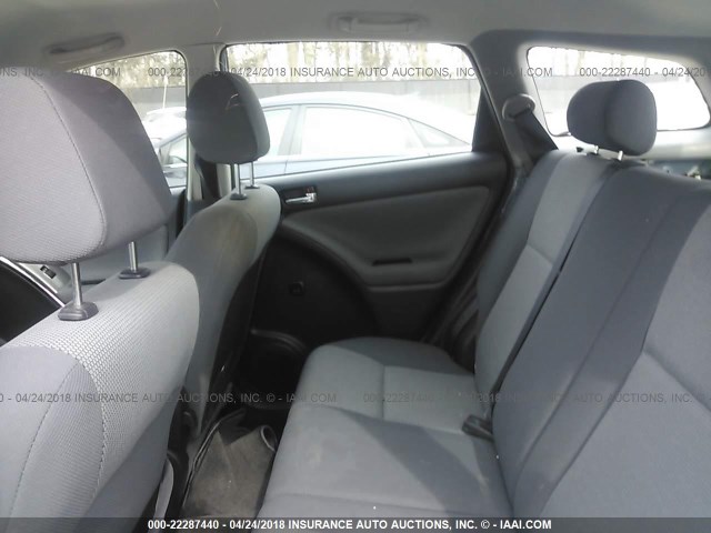 2T1LR32E75C408523 - 2005 TOYOTA COROLLA MATRIX XR Light Blue photo 8