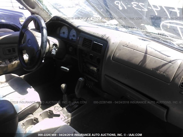 5TEHN72N53Z164838 - 2003 TOYOTA TACOMA DOUBLE CAB BLACK photo 5