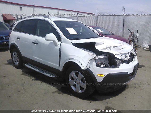 3GNAL2EK1FS523733 - 2015 CHEVROLET CAPTIVA LS WHITE photo 1