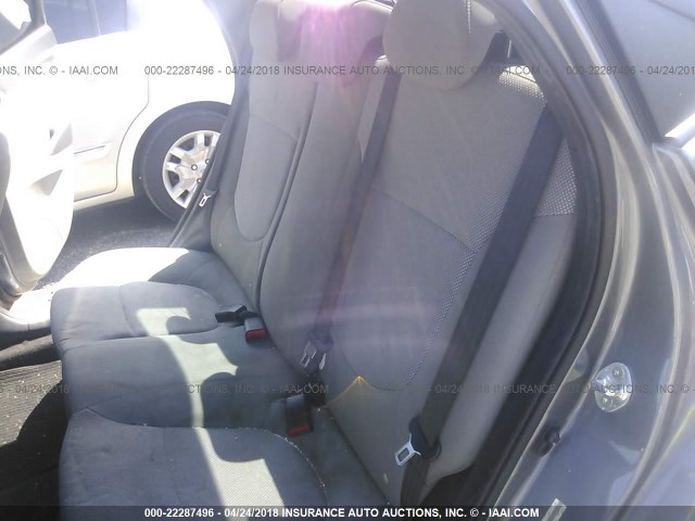 KMHCT4AE3EU723083 - 2014 HYUNDAI ACCENT GLS/GS GRAY photo 8