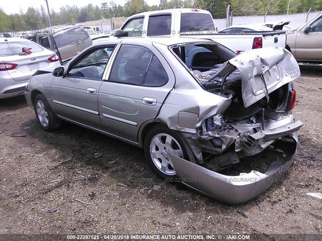 3N1CB51DX6L519626 - 2006 NISSAN SENTRA 1.8/1.8S TAN photo 3