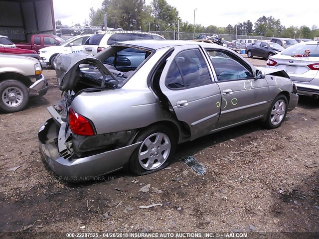 3N1CB51DX6L519626 - 2006 NISSAN SENTRA 1.8/1.8S TAN photo 4