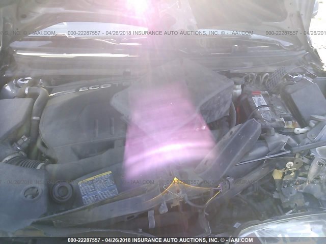 1G1ZH57BX94214321 - 2009 CHEVROLET MALIBU 1LT 灰色 照片 10