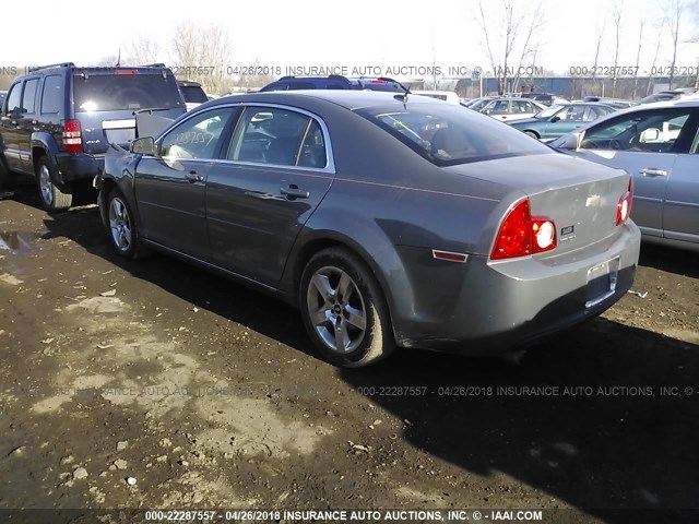 1G1ZH57BX94214321 - 2009 CHEVROLET MALIBU 1LT 灰色 照片 3