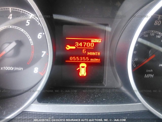 JA4AS2AWXCU019773 - 2012 MITSUBISHI OUTLANDER ES SILVER photo 7