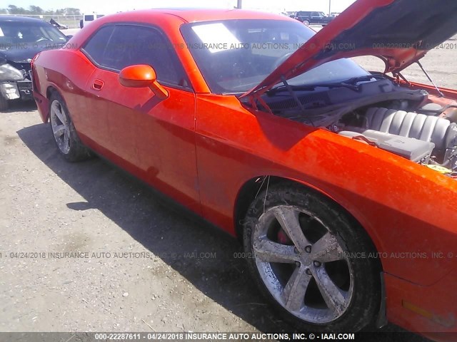 2B3LJ74W69H569804 - 2009 DODGE CHALLENGER SRT-8 橙色 照片 6