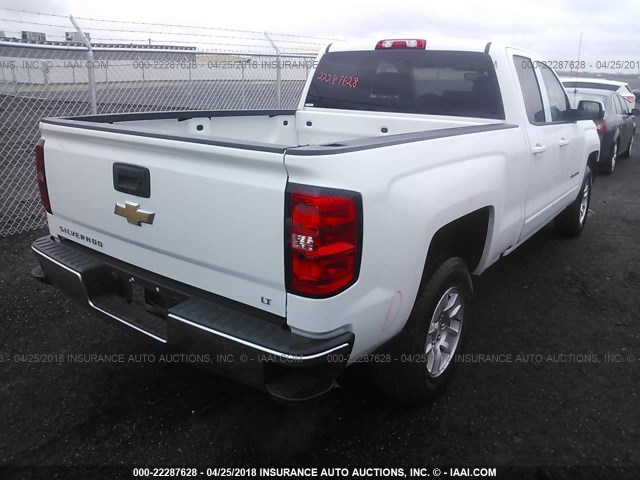 1GCRCREC4JZ162216 - 2018 CHEVROLET SILVERADO C1500 LT WHITE photo 4