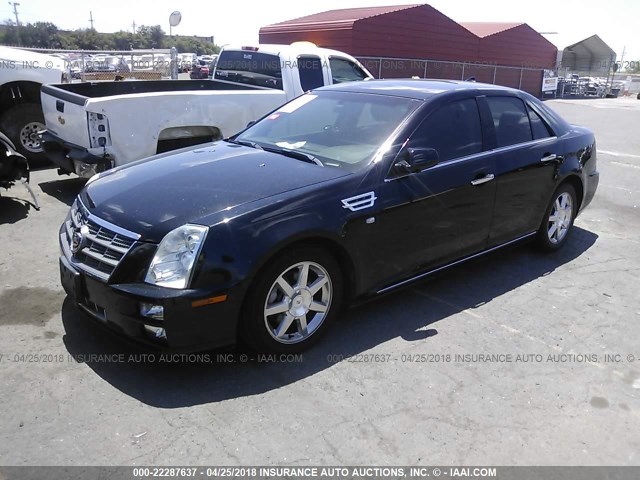 1G6DW6ED3B0160667 - 2011 CADILLAC STS LUXURY BLACK photo 2