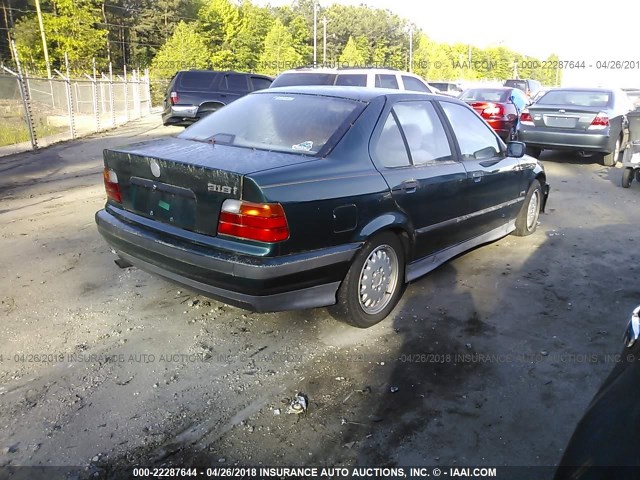 4USCD8327TLC71232 - 1996 BMW 318 I AUTOMATIC GREEN photo 4