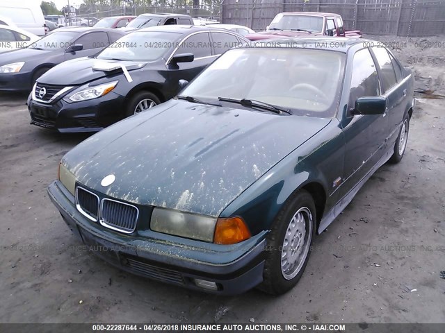 4USCD8327TLC71232 - 1996 BMW 318 I AUTOMATIC GREEN photo 6