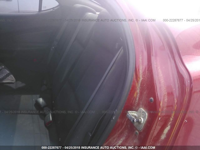 2G2WP552781149541 - 2008 PONTIAC GRAND PRIX RED photo 8