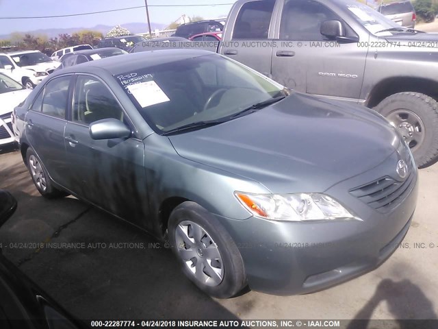 4T1BE46K88U737926 - 2008 TOYOTA CAMRY CE/LE/XLE/SE GREEN photo 1