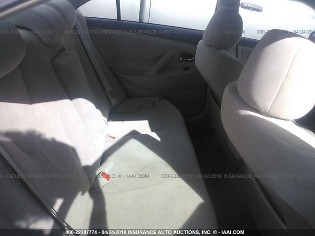 4T1BE46K88U737926 - 2008 TOYOTA CAMRY CE/LE/XLE/SE GREEN photo 8