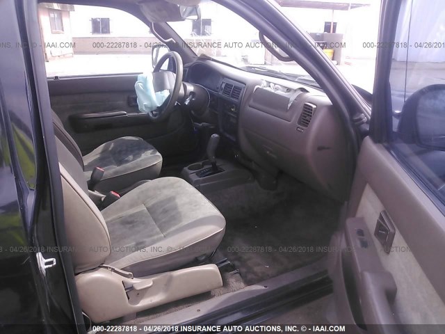 4TASN92N1YZ584287 - 2000 TOYOTA TACOMA XTRACAB PRERUNNER შავი ფოტო 5