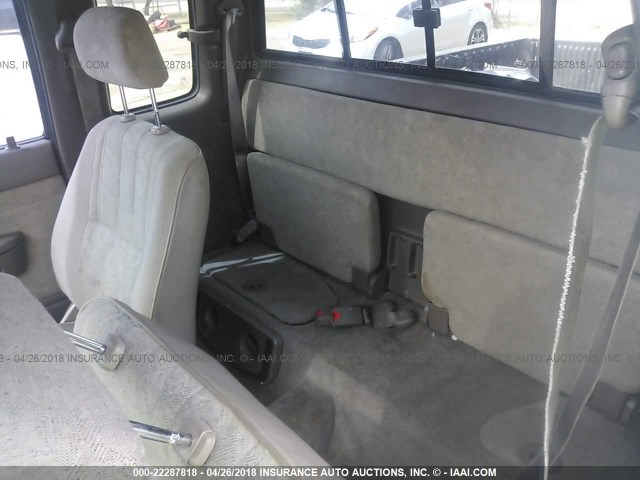 4TASN92N1YZ584287 - 2000 TOYOTA TACOMA XTRACAB PRERUNNER შავი ფოტო 8