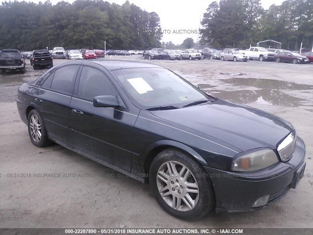 1LNHM87A93Y657143 - 2003 LINCOLN LS GREEN photo 1