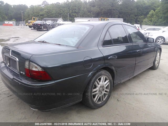 1LNHM87A93Y657143 - 2003 LINCOLN LS GREEN photo 4
