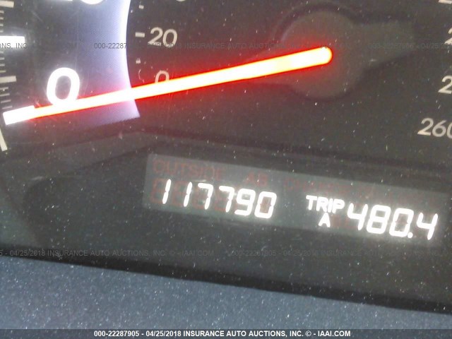 5FNRL3H68AB037115 - 2010 HONDA ODYSSEY EXL შავი ფოტო 7