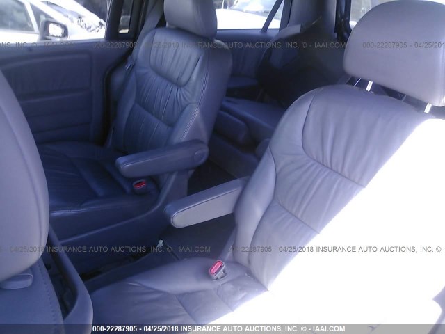 5FNRL3H68AB037115 - 2010 HONDA ODYSSEY EXL შავი ფოტო 8