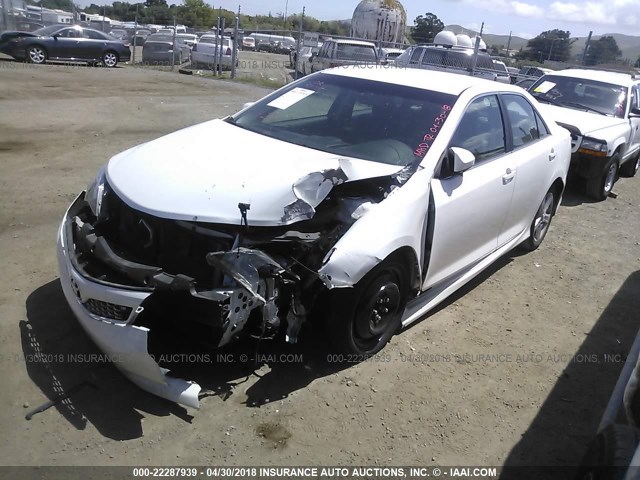 4T1BF1FK0DU286741 - 2013 TOYOTA CAMRY L/SE/LE/XLE 白色 照片 2