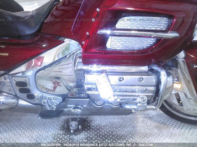 1HFSC470X3A203544 - 2003 HONDA GL1800 RED photo 10