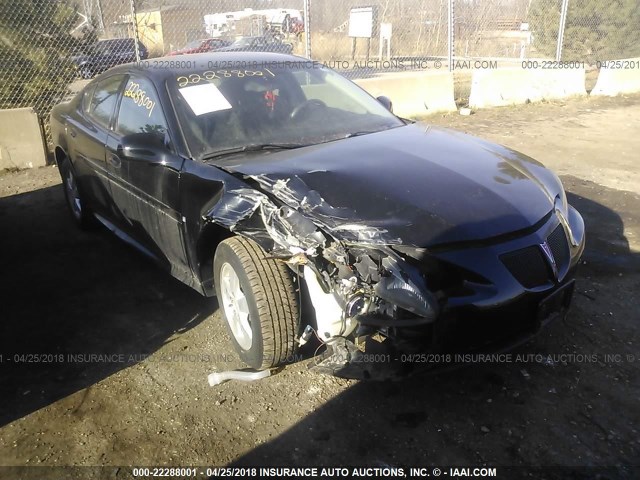 2G2WP552981165160 - 2008 PONTIAC GRAND PRIX BLACK photo 1